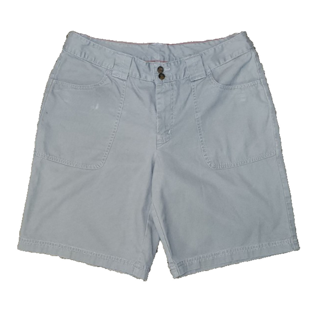 Dickies 100% Cotton Grey Cargo Shorts Sz 8 EUC Classic workwear style